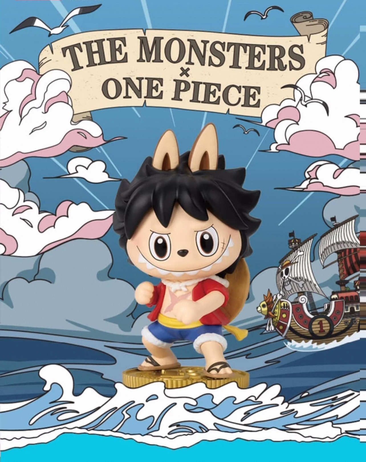 POP MART THE MONSTERS Labubu × One Piece Series Blind Box