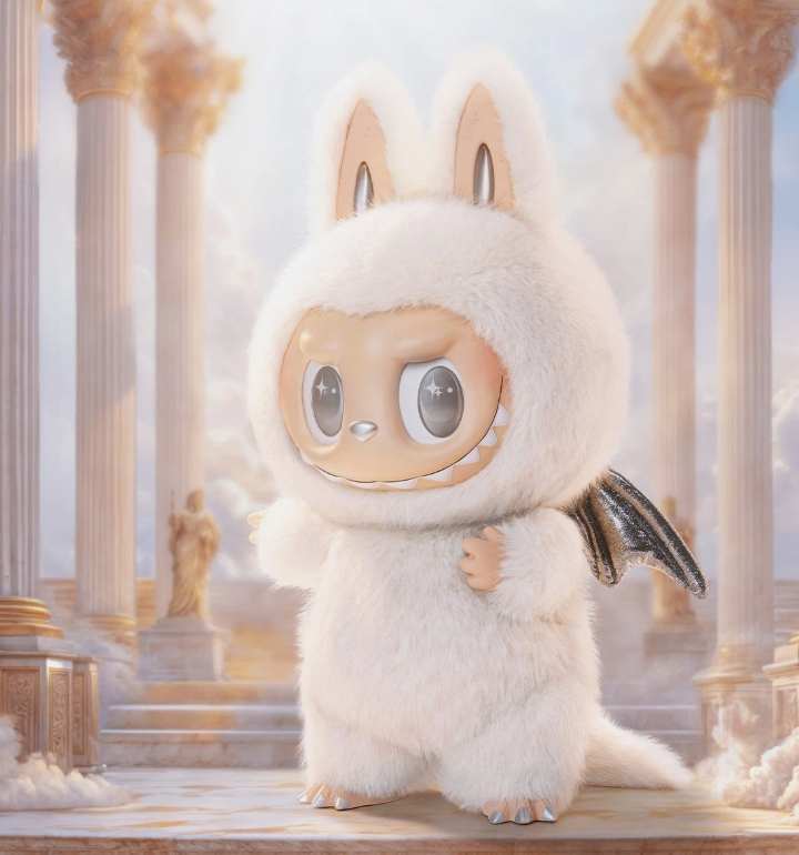 Pop Mart Labubu The Monsters – “ANGEL IN CLOUDS” Vinyl Doll