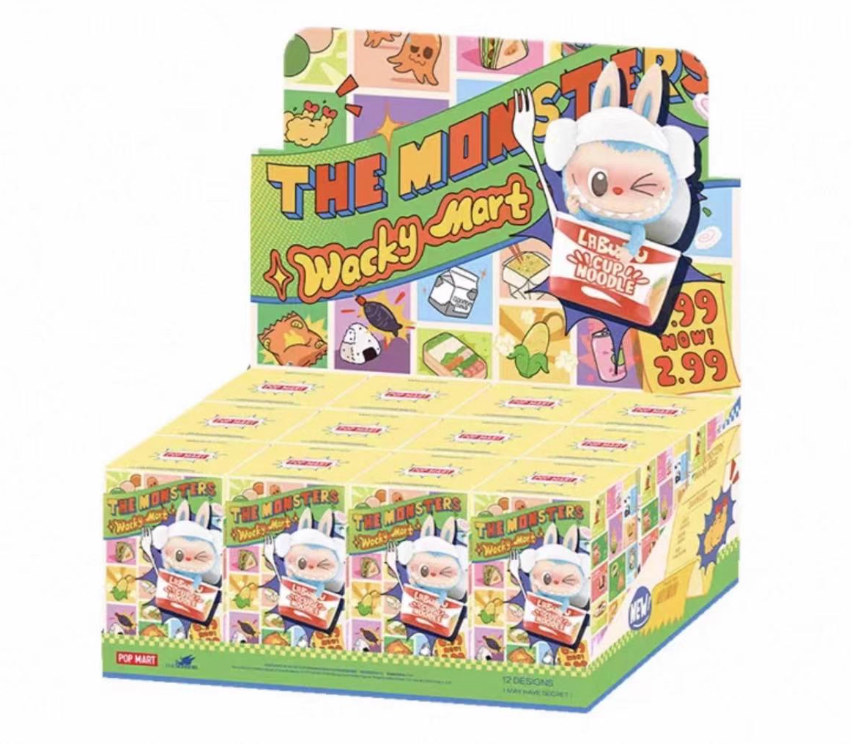 POP MART Labubu The Monsters Wacky Mart Series Figure Blind Box