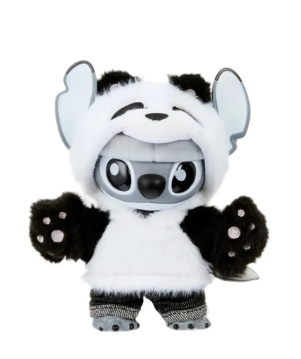 MINISO Stitch GenZ Street Series Panda Plush Pendant Limited Edition Art ToyGift