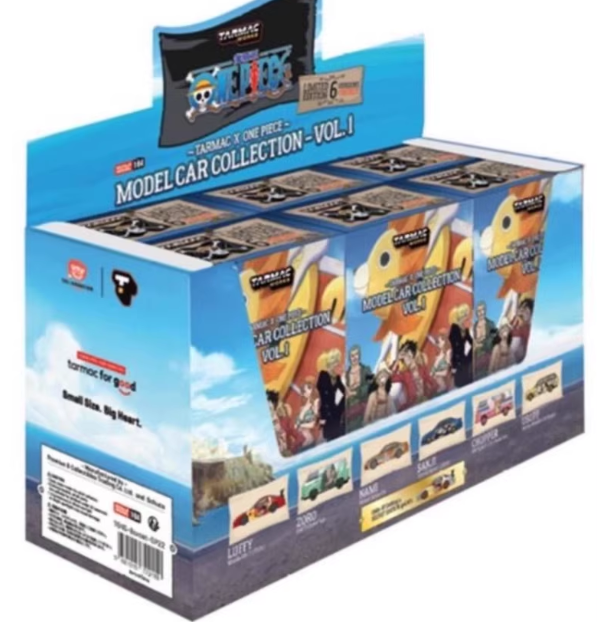 One Piece Car Model Limited 6 sets