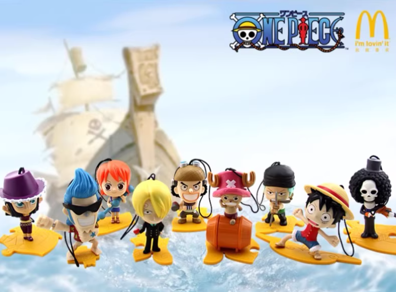 2013 McDonald’s One Piece toys, 9 styles