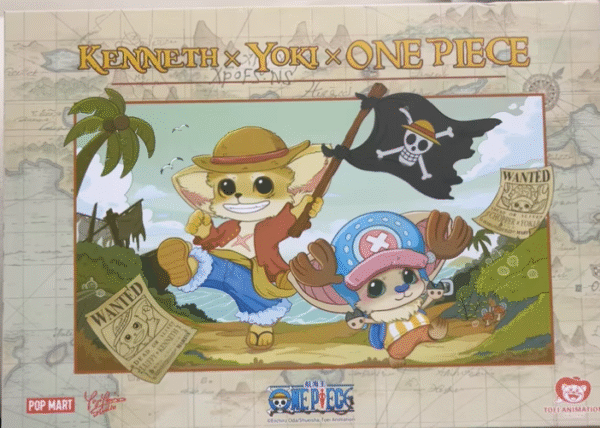 Pop Mart & One Piece Joint Luffy & Chopper figurine doll