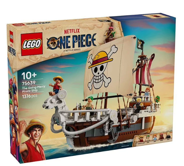 LEGO  75639 One Piece Going Merry Ship, Luffy, Nami, Zoro, Usopp Minifigures