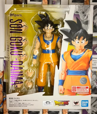 Bandai SHF Dragon Ball DAIMA Adult Version Son Goku 3.0