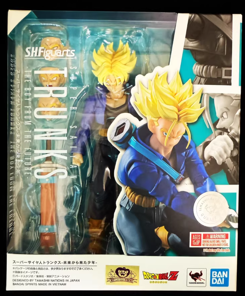 Bandai SHF Dragon Ball Super Saiyan Trunks, the boy from the future