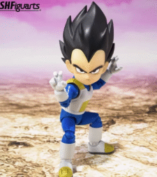 Bandai SHF Dragon Ball Great Demon Vegeta Q-version MINI DAIMA Animation