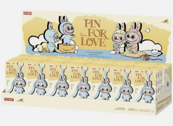 POP MART Labubu 4.0 Pin for Love Series – A-M Blind Boxes