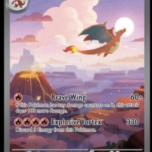 Charizard ex Special Illustration Rare SV: Scarlet & Violet 151 199/165 Near Min